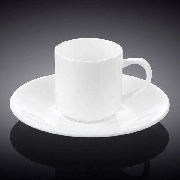 Изображение товара Чашка с блюдцем Wilmax WL-993007/АВ