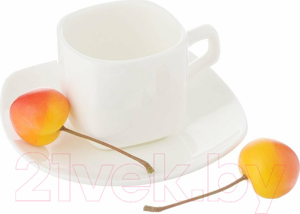 Изображение товара Чашка с блюдцем Wilmax WL-993041/АВ