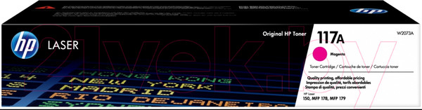 Изображение товара Тонер-картридж HP 117A (W2073A)