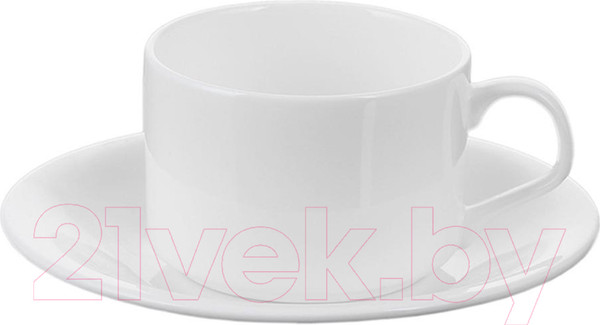 Изображение товара Чашка с блюдцем Wilmax WL-993006/АВ