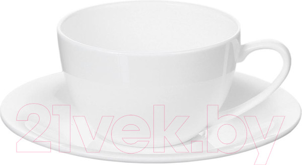Изображение товара Чашка с блюдцем Wilmax WL-993001/АВ