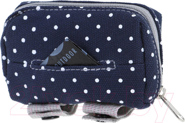 Изображение товара Сумка для лакомств DOOG WPD05 (синий в белый горох)