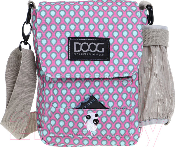 Изображение товара Сумка для дрессуры DOOG SB06 (розовый с каплями)