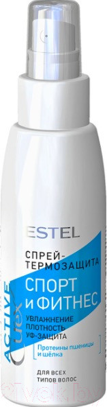Изображение товара Спрей для волос Estel Curex Active Спорт и Фитнес термозащита (100мл)