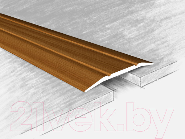 Изображение товара Порог КТМ-2000 3329-417 К 0.9м (дуб золотой)