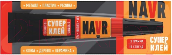 Изображение товара Клей Navr Супер 505 (3г)