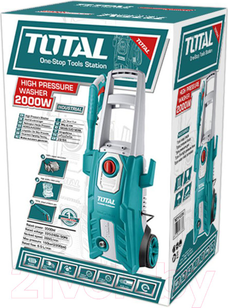 Изображение товара Мойка высокого давления TOTAL TGT11226 (2000Вт, 150бар)