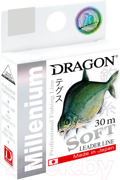 Изображение товара Леска монофильная Dragon Milenium Soft 0.22мм 30м / 32-13-022