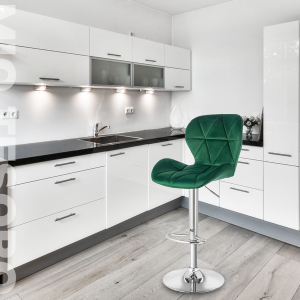 Изображение товара Стул барный Mio Tesoro Грация BS-035 (G062-18 изумрудно-зеленый)