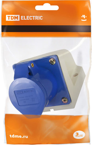 Изображение товара Розетка штепсельная TDM SQ0602-0010