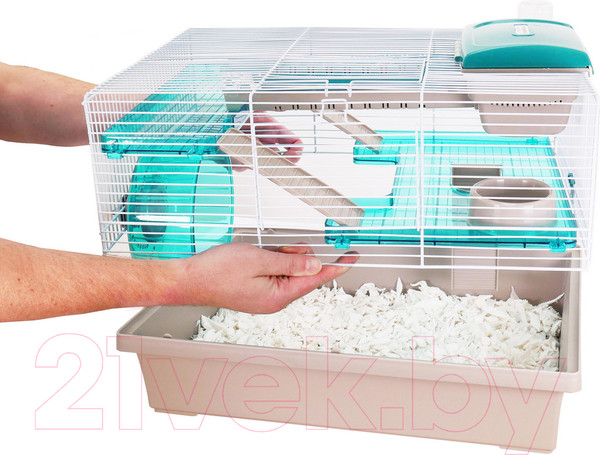 Изображение товара Клетка для грызунов Rosewood Пико / 19192/RW (серый/зеленый)