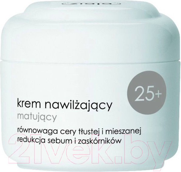 Изображение товара Крем для лица Ziaja Увлажняющий матирующий 25+ (50мл)