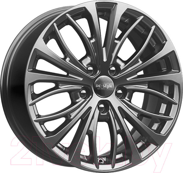 Литой диск K&K КС873 Mazda 6 17x7.5" 5x114.3мм DIA 67.1мм ET 50мм Дарк платинум — фото 3