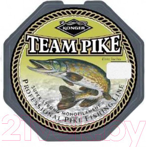 Изображение товара Леска монофильная Konger Team Pike 0.30мм 300м / 214002030