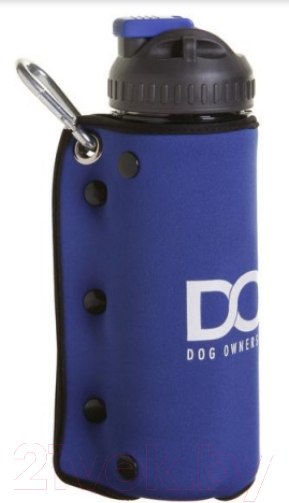 Изображение товара Поилка дорожная для животных DOOG BB3IN1 (синий)