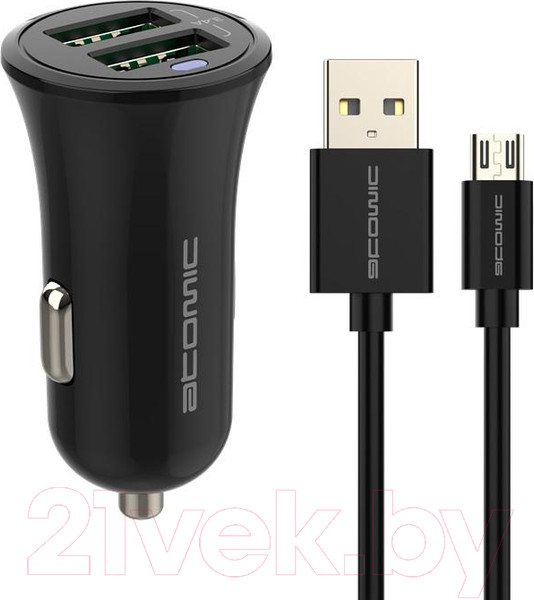 Изображение товара Зарядное устройство автомобильное Atomic C240M