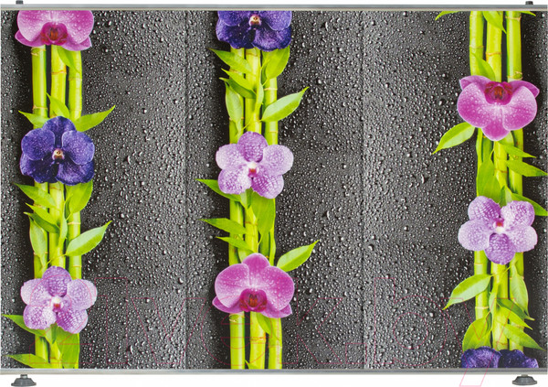 Изображение товара Экран для ванны Comfort Alumin Group Орхидея 73x50 (торцевой)