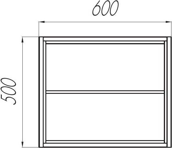 Изображение товара Тумба под умывальник Акватон Брук 60 (1A201301BCDL0)