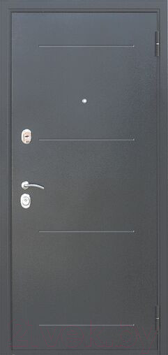 Изображение товара Входная дверь Гарда Муар 10мм Венге тобакко (96x205, правая)