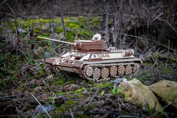 Изображение товара Танк игрушечный EWA Танк Т-34-85