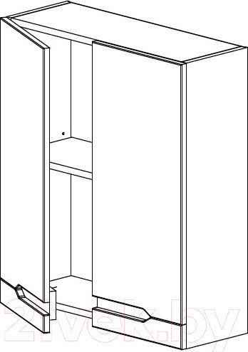 Изображение товара Шкаф для ванной СанитаМебель Сизаль 24.600