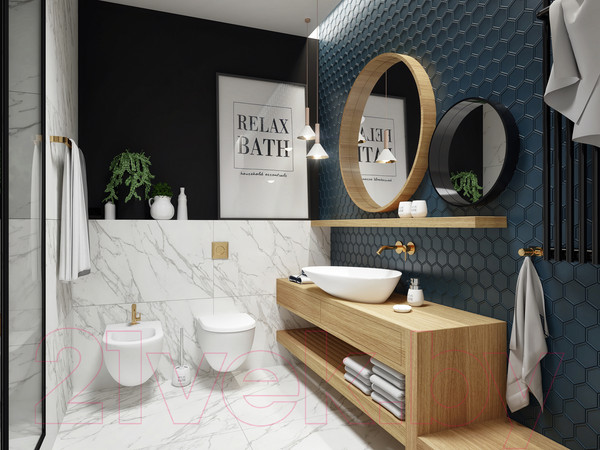 Изображение товара Мыльница Bisk Grama 05600 (белый)