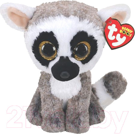 Изображение товара Мягкая игрушка TY Beanie Boo's Лемур Linus / 36224