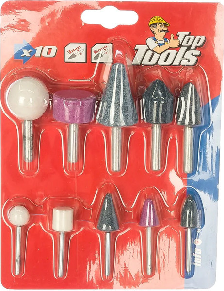 Изображение товара Набор насадок для гравера TopTools A-60H006