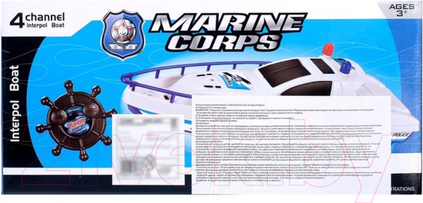 Изображение товара Радиоуправляемая игрушка Sima-Land Катер Патруль / 2334866