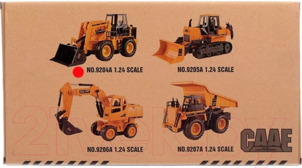 Изображение товара Игрушка на пульте управления Sima-Land Трактор Стройка / 3886727