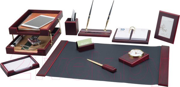 Изображение товара Настольный набор Bestar Artemis 0259XDU / 236358 (10пр, красное дерево)