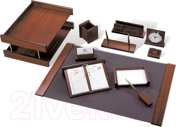 Изображение товара Настольный набор Bestar Platon 0247FDX / 236372 (11пр, орех)