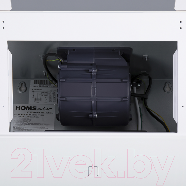 Изображение товара Вытяжка наклонная HOMSair Vertical 60 (белый)