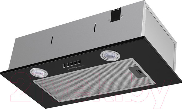 Изображение товара Вытяжка скрытая HOMSair Camelia Power 60 (черный)