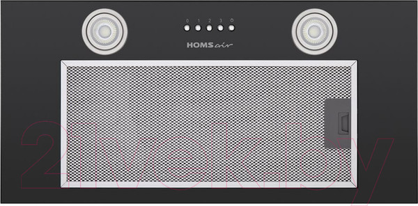Изображение товара Вытяжка скрытая HOMSair Camelia Power 60 (черный)