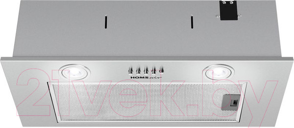 Изображение товара Вытяжка скрытая HOMSair Camelia Power 60 (нержавеющая сталь)