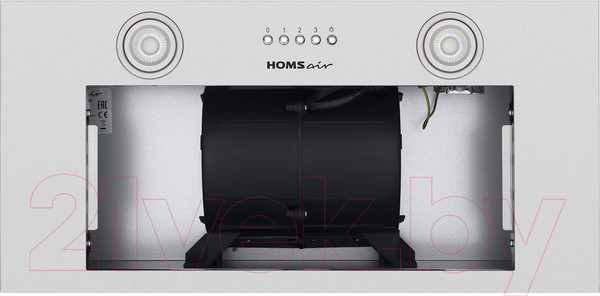 Изображение товара Вытяжка скрытая HOMSair Camelia Power 60 (нержавеющая сталь)