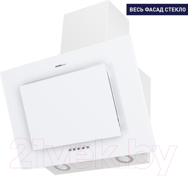 Изображение товара Вытяжка наклонная HOMSair Elf Push 60 (белый)