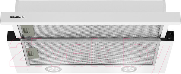 Изображение товара Вытяжка телескопическая HOMSair Flat 60 (белый)