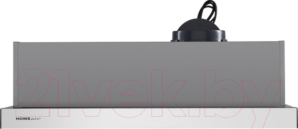 Изображение товара Вытяжка телескопическая HOMSair Flat 50 (нержавеющая сталь)