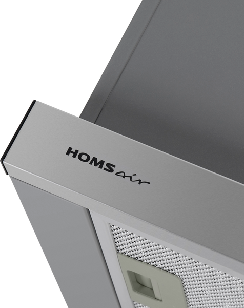 Изображение товара Вытяжка телескопическая HOMSair Flat 60 (нержавеющая сталь)