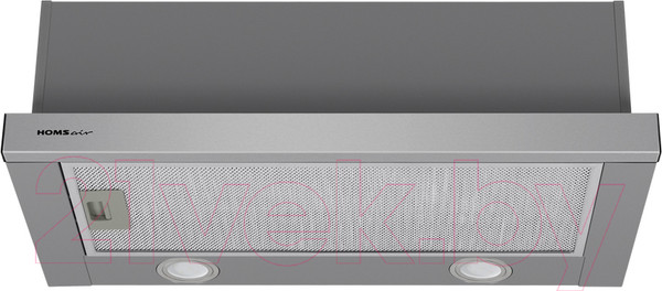 Изображение товара Вытяжка телескопическая HOMSair Flat 60 (нержавеющая сталь)