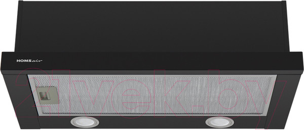 Изображение товара Вытяжка телескопическая HOMSair Flat 60 (черный)