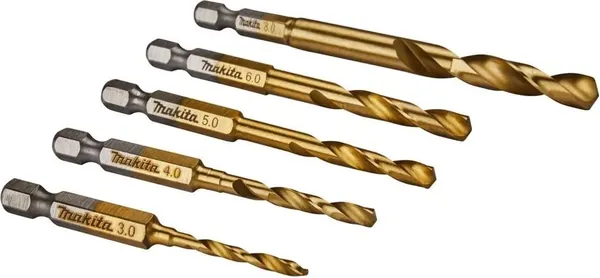 Изображение товара Набор сверл Makita B-57308 (5шт)