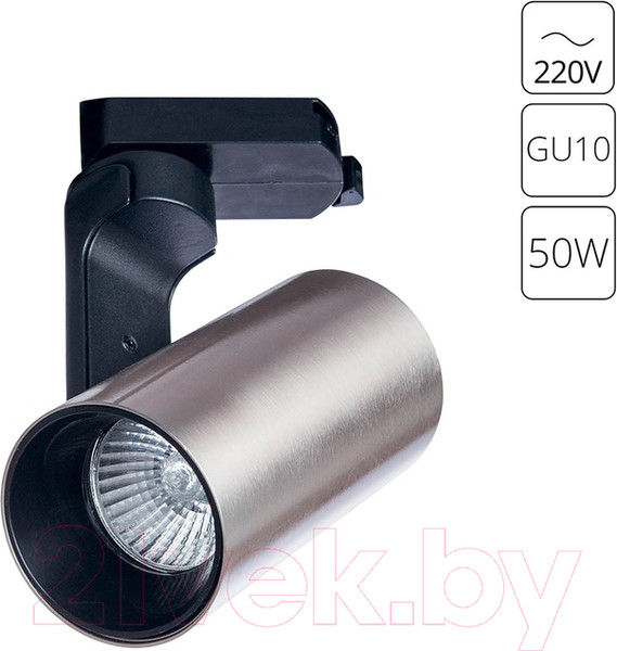 Изображение товара Трековый светильник Arte Lamp Bucho A2668PL-1SS