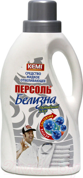 Изображение товара Отбеливатель Kemi Персоль Белизна Активный хлор (2л)