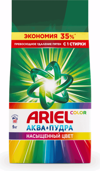Изображение товара Стиральный порошок Ariel Color (Автомат, 9кг)