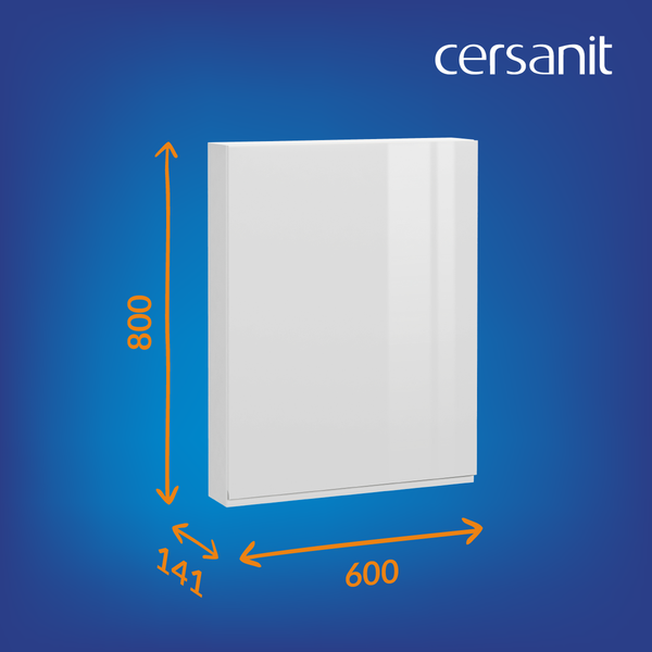 Изображение товара Шкаф для ванной Cersanit Moduo 60 / SB-SW-MOD60/Wh