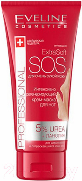 Изображение товара Крем для ног Eveline Cosmetics Extra Soft Professional Интенсивно регенерирующий  (100мл)