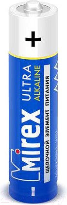 Изображение товара Комплект батареек Mirex R03 (AAA) / LR03-M10 (10шт)